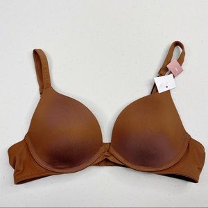 Cacique Bra Boost Plunge 34A Brown